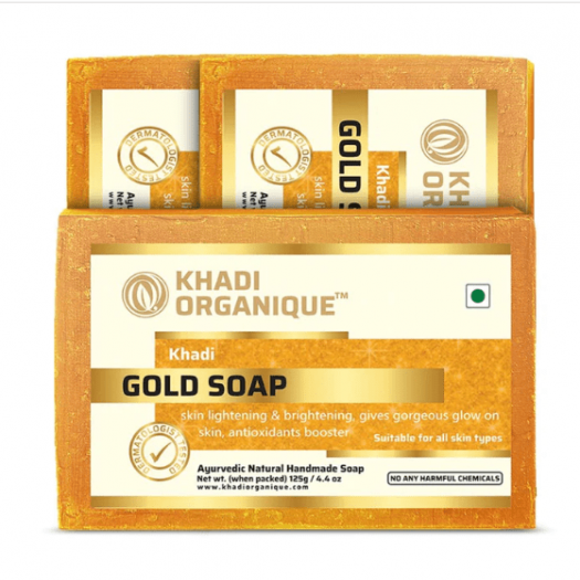 Khadi Organique Gold Soap